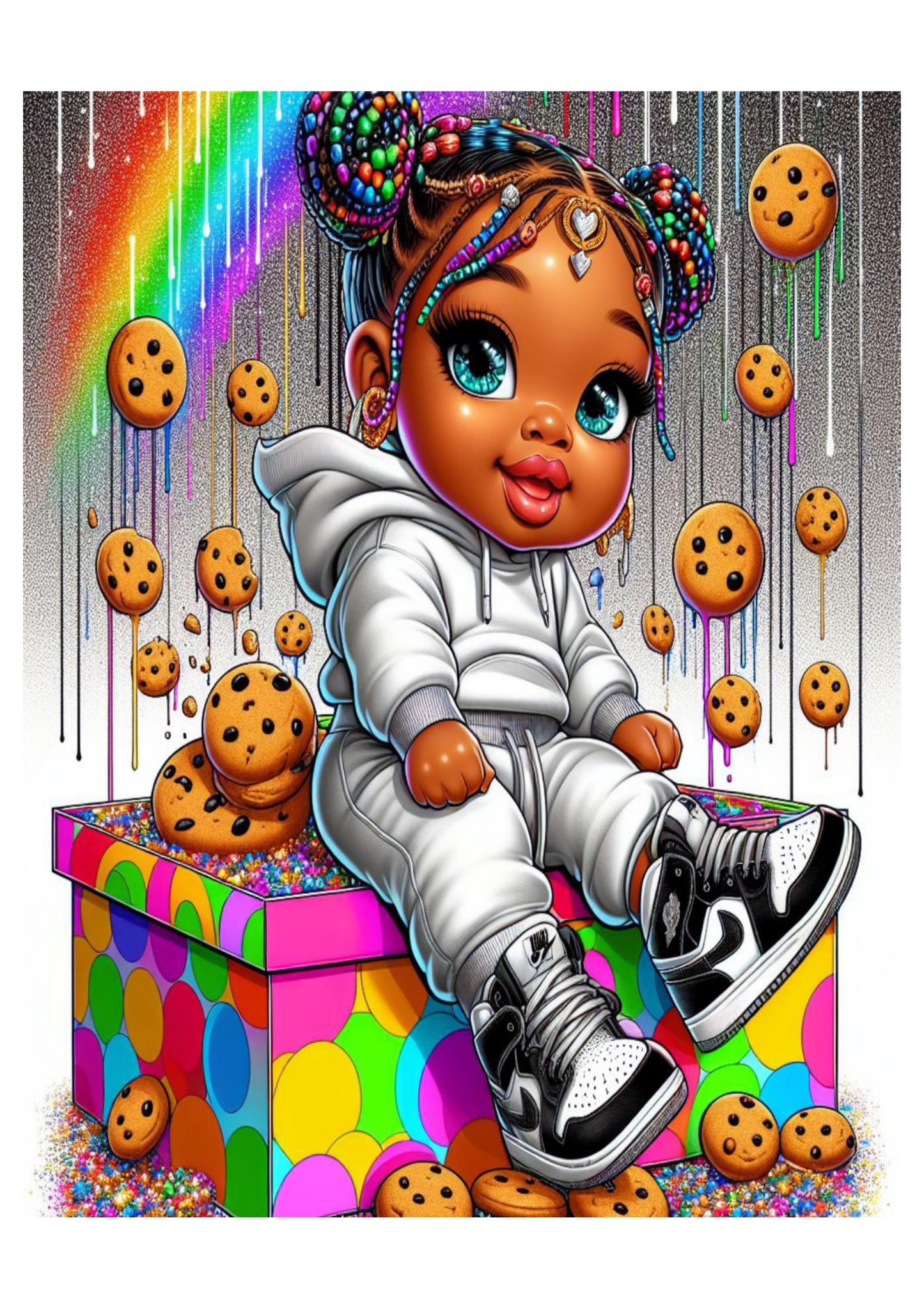Sweet Treats & Chibi Delights Coloring Book