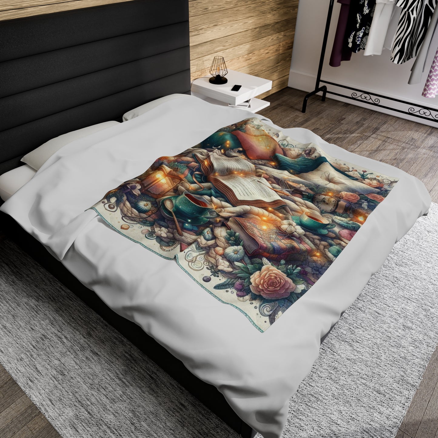 Cozy Reads Plush Blanket