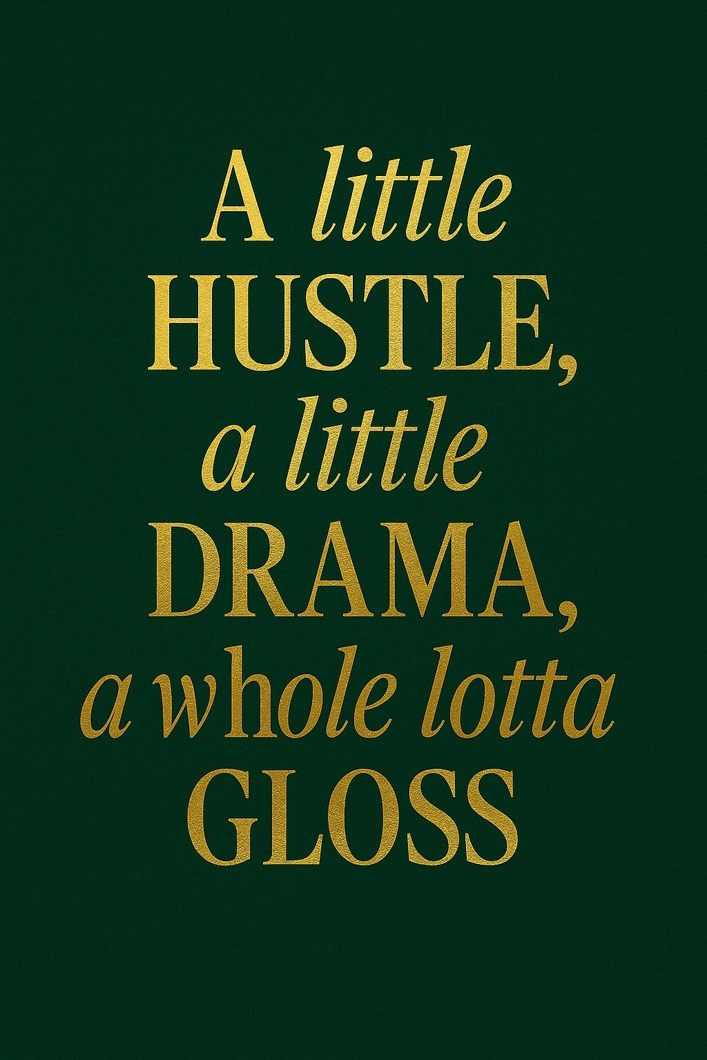 Hustle & Gloss – A Strategy Game for Soft CEOs & Bold Planners