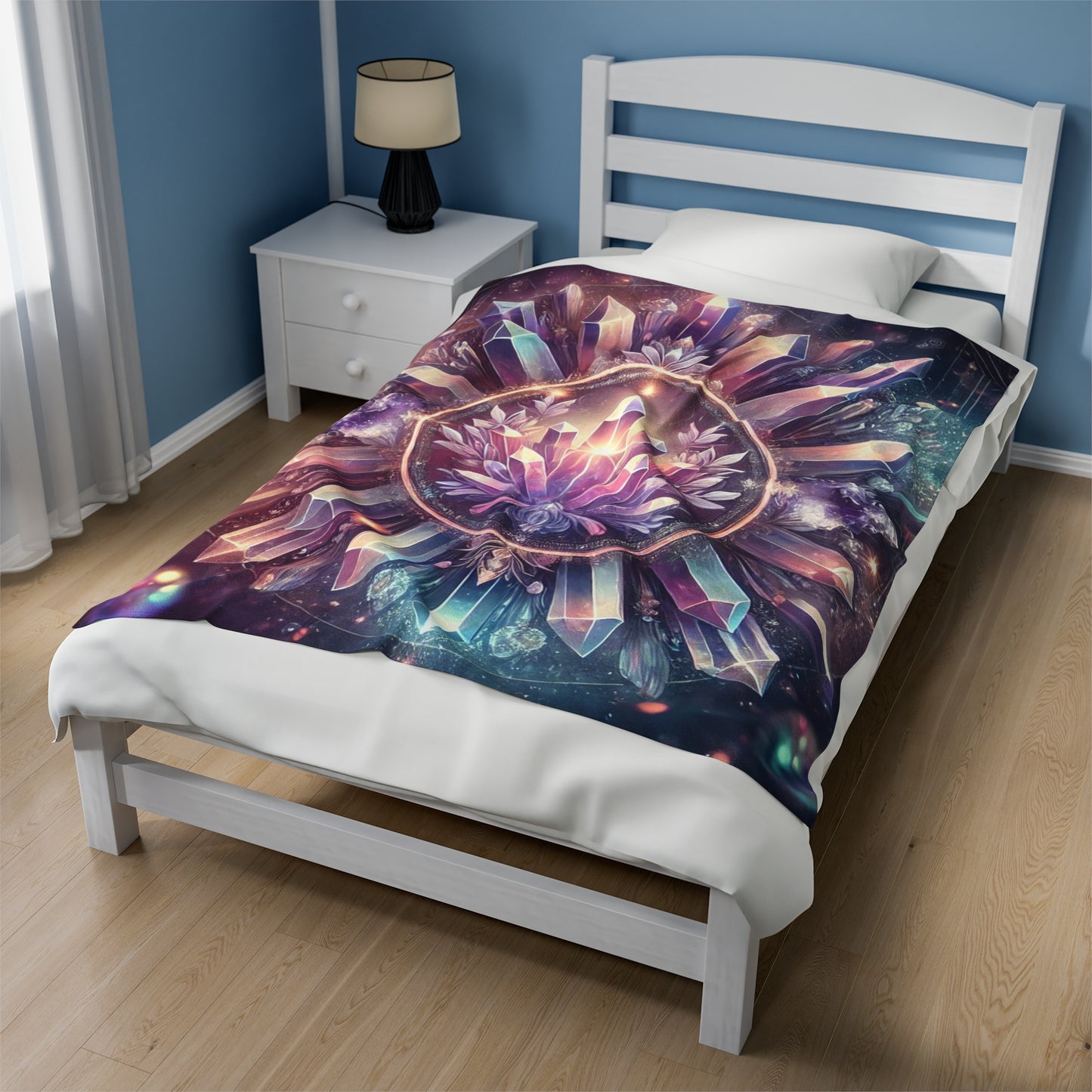 Crystal Energy Plush Blanket