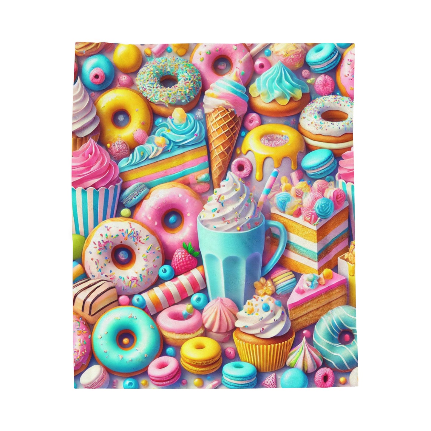 Sweet Treats Plush Blanket