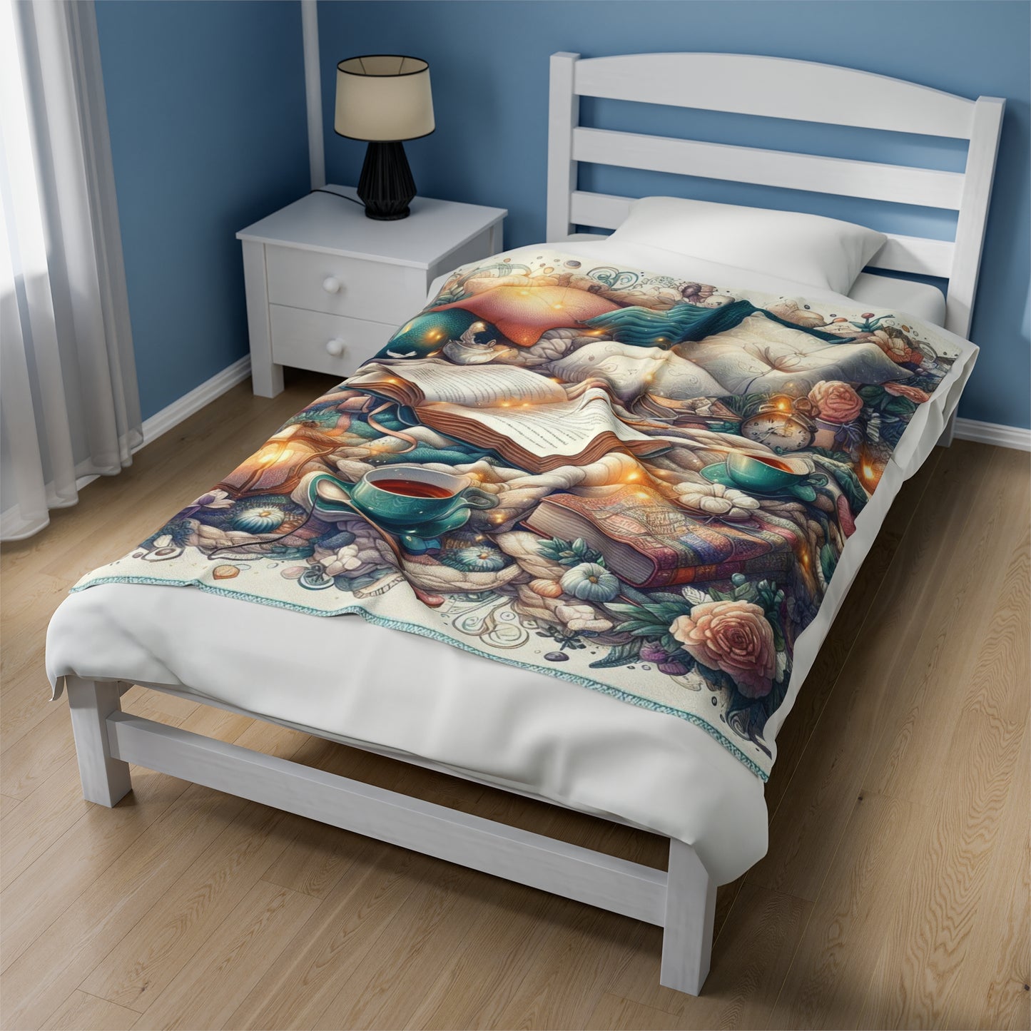 Cozy Reads Plush Blanket