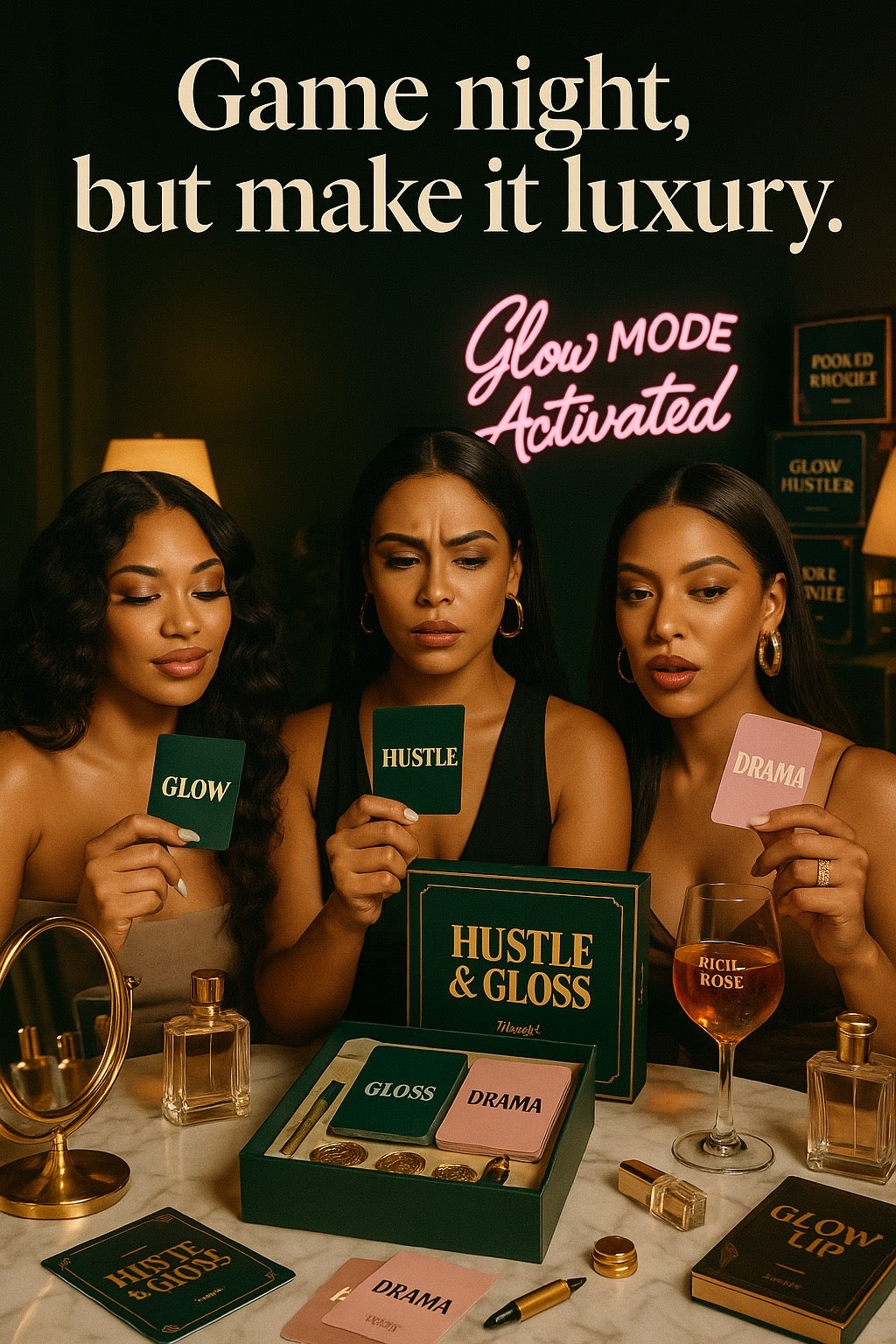 Hustle & Gloss – A Strategy Game for Soft CEOs & Bold Planners