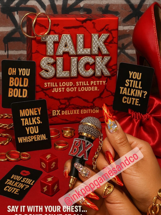 Talk Slick: Say It Loud, Say It Petty - A Loudmouth Party Game for Petty Players
