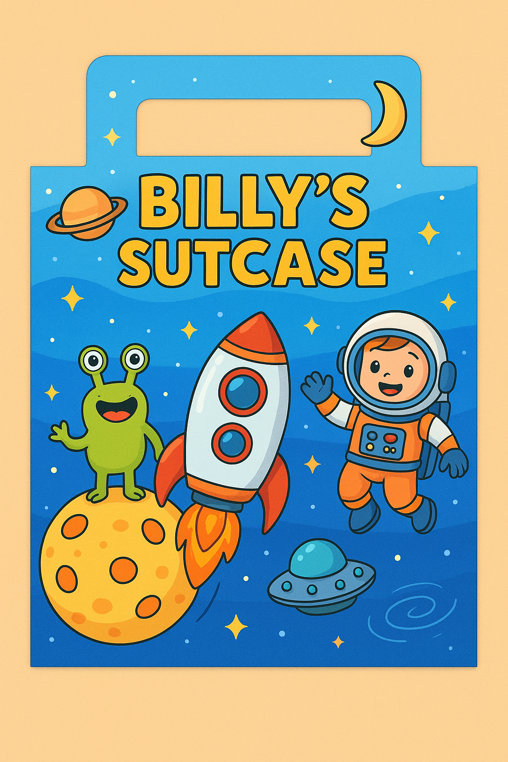 Coloring Suitcase + Stickers