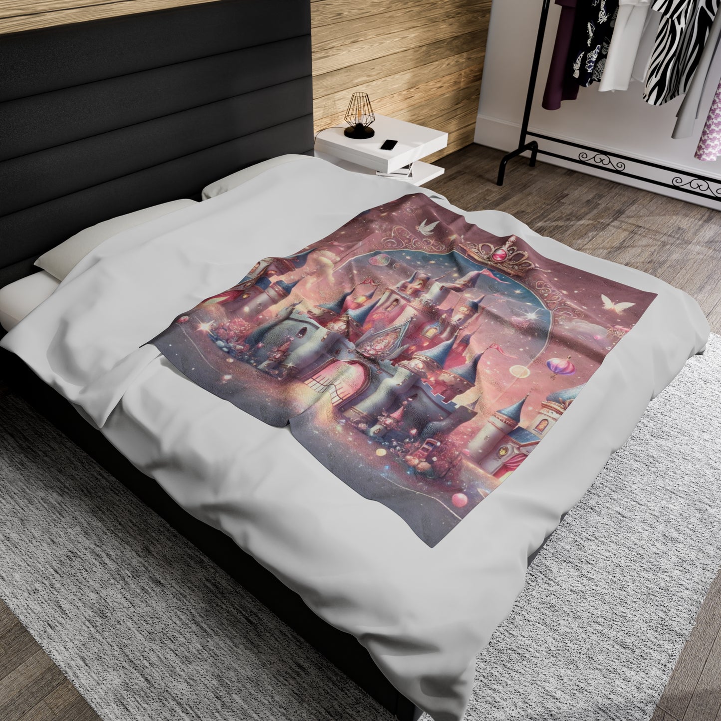 Dreamy Princess Plush Blanket