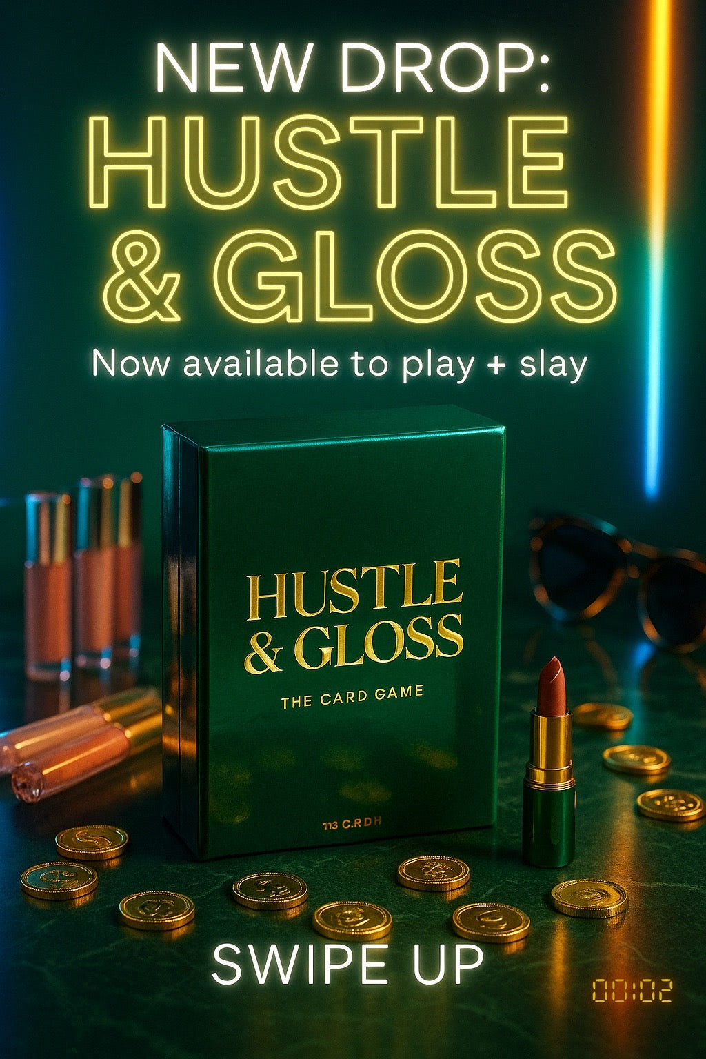 Hustle & Gloss – A Strategy Game for Soft CEOs & Bold Planners