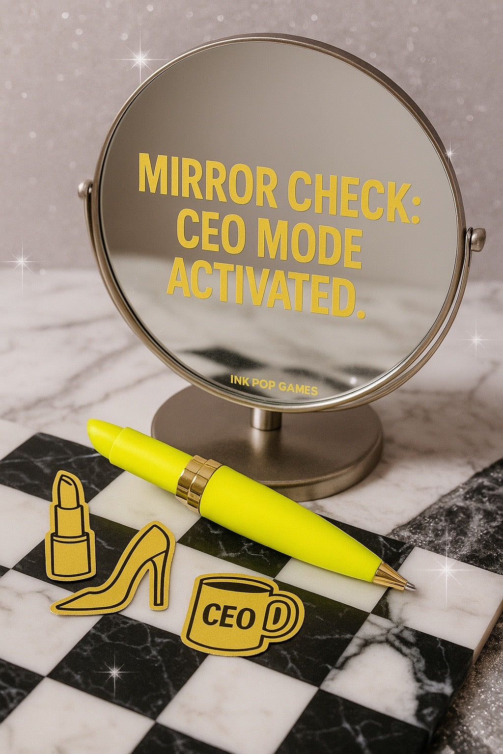 Hustle & Gloss – A Strategy Game for Soft CEOs & Bold Planners
