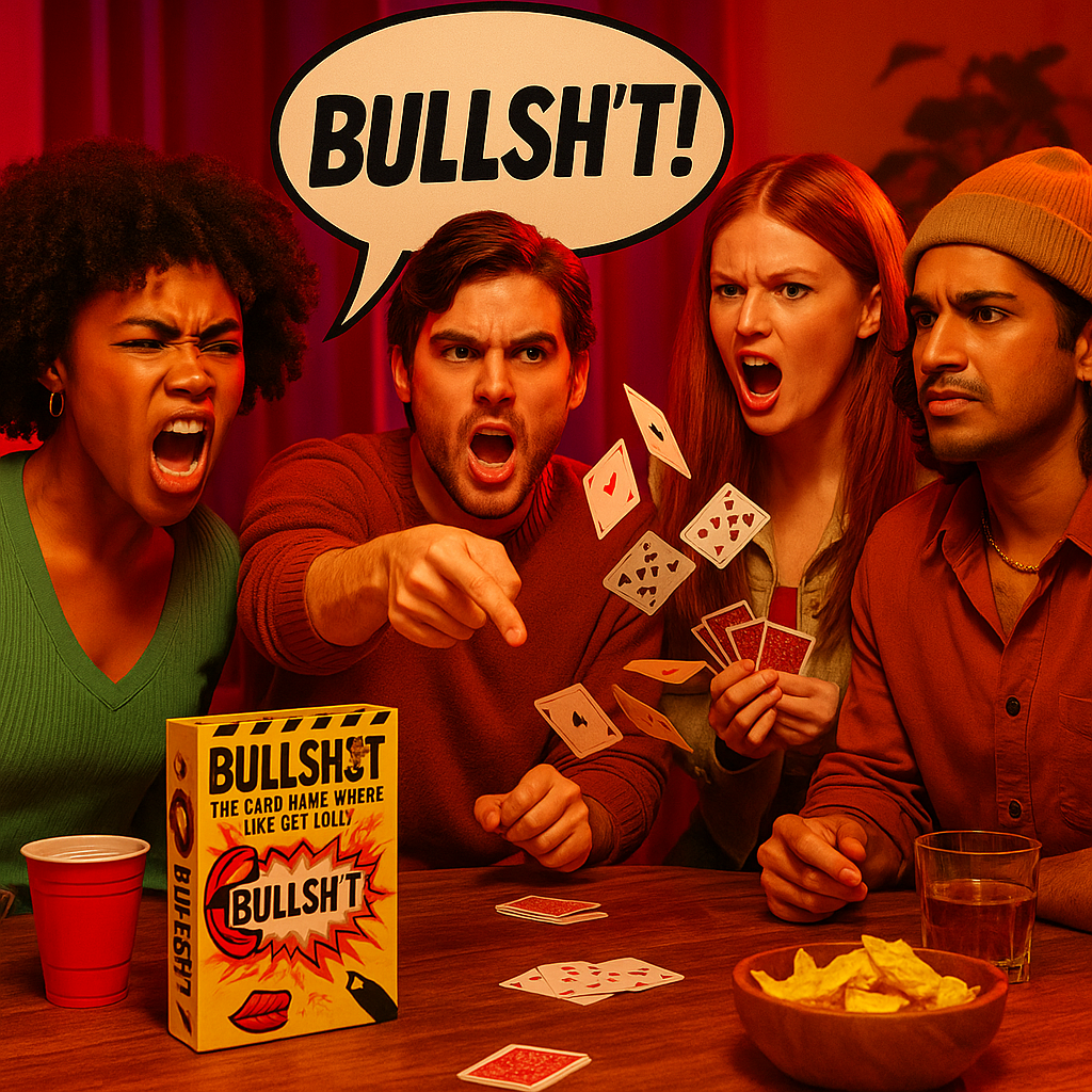 BULLSH*T! – The Card Game Where Lies Get Loud
