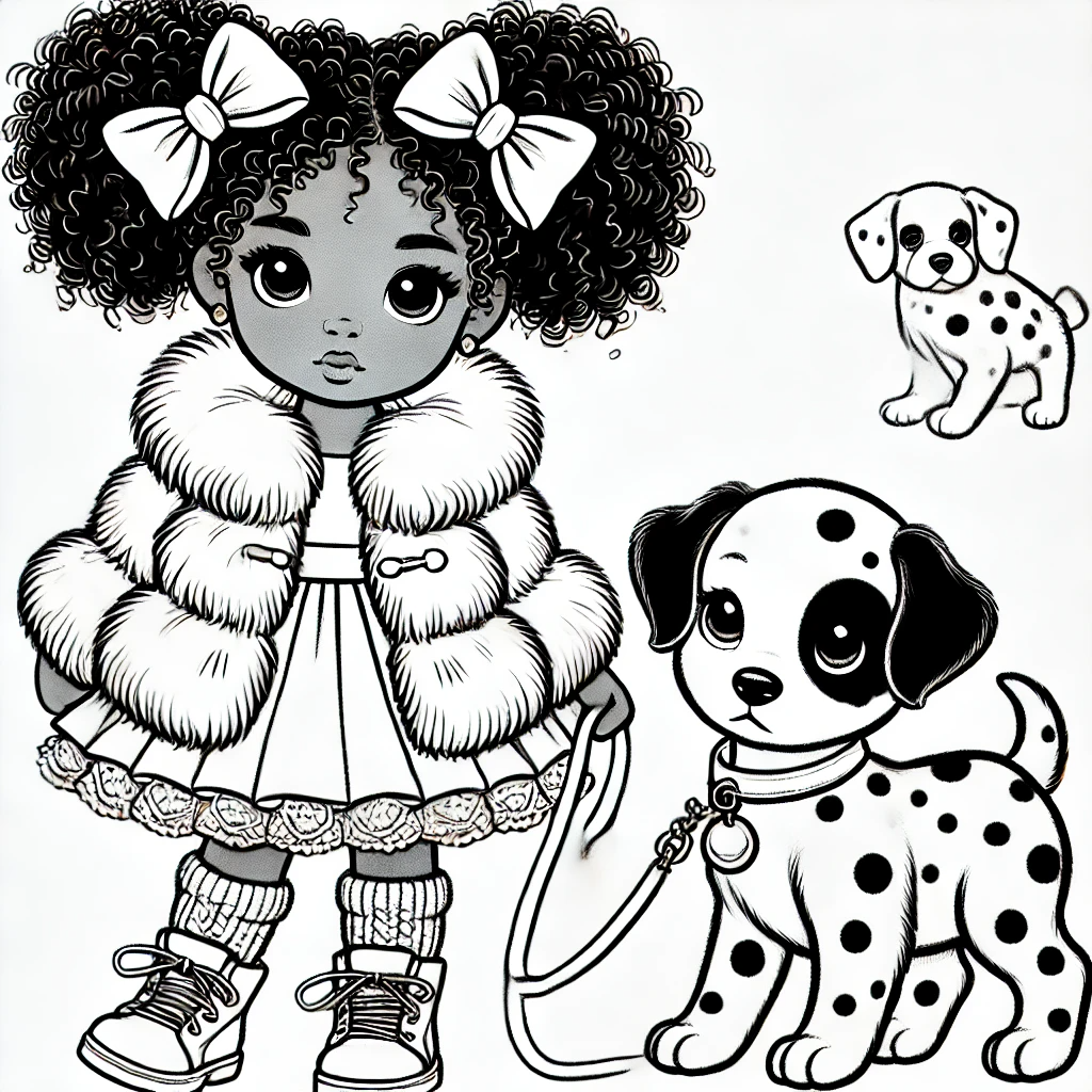 Nia & Rocky's Playful Coloring Adventures