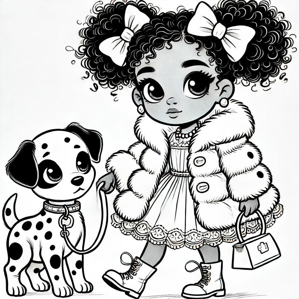Nia & Rocky's Playful Coloring Adventures