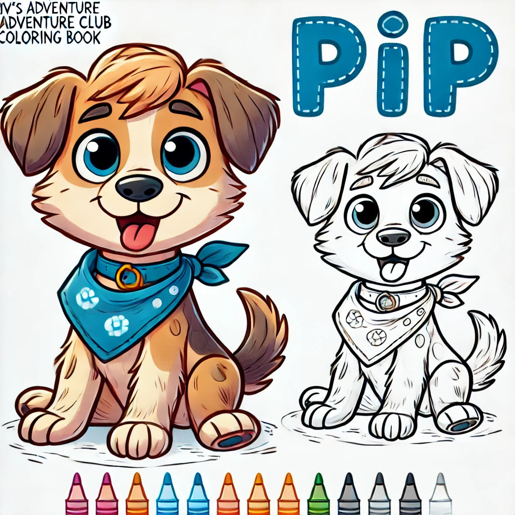 IV's Adventure Club Coloring Book