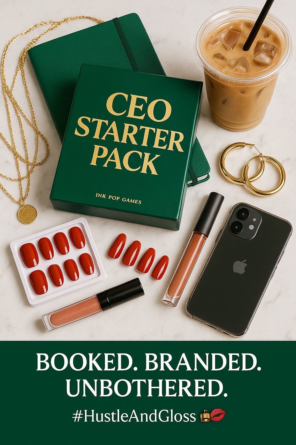 Hustle & Gloss – A Strategy Game for Soft CEOs & Bold Planners