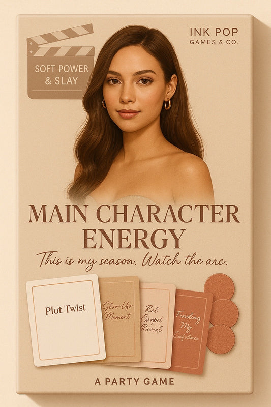 Main Character Energy – A Party Game for Glow-Ups & Plot Twists