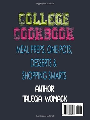 Feed Yourself College Edition - Meal Prep, One-Pot Meals and Shopping Smarts