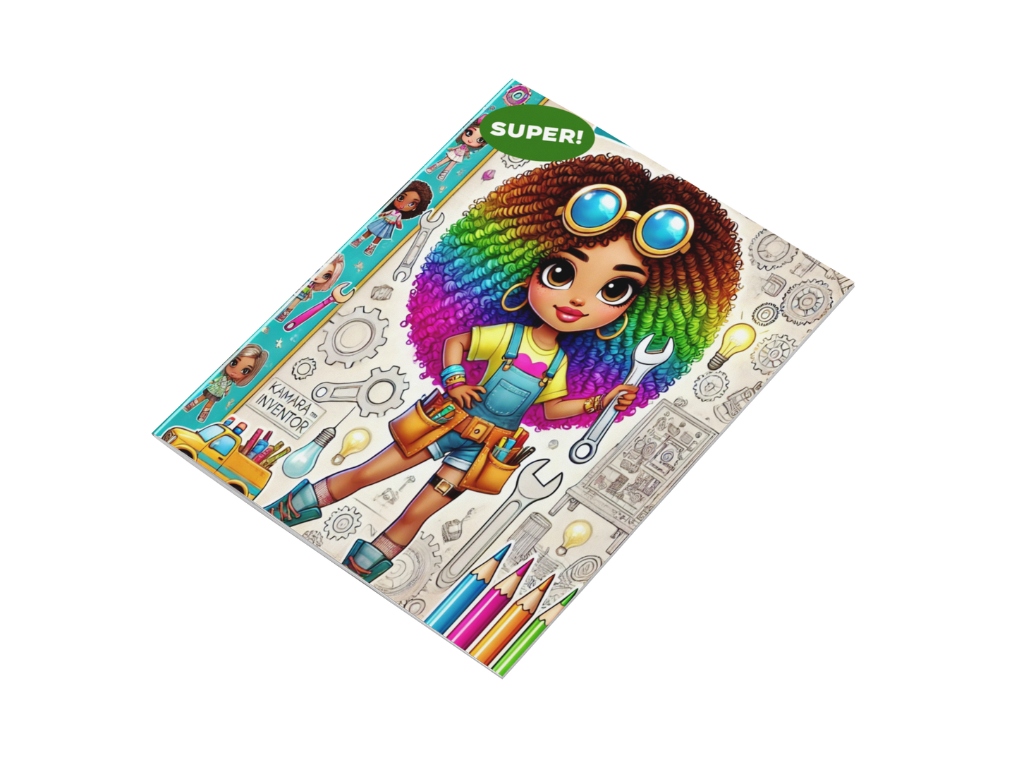 Coloring Book Series: Adventures of Inspiring Young Heroes