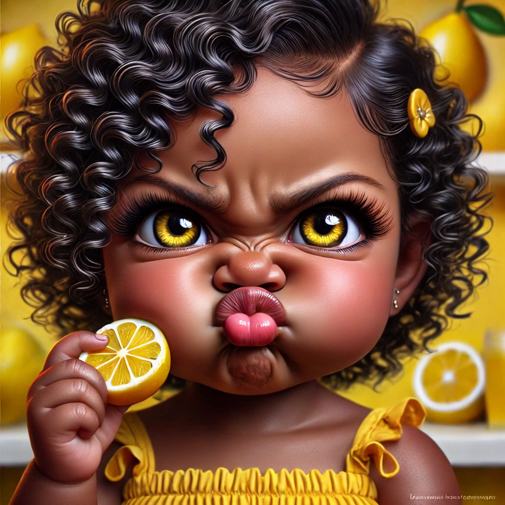 Pucker Up Ava's Sour Adventure Coloring Book