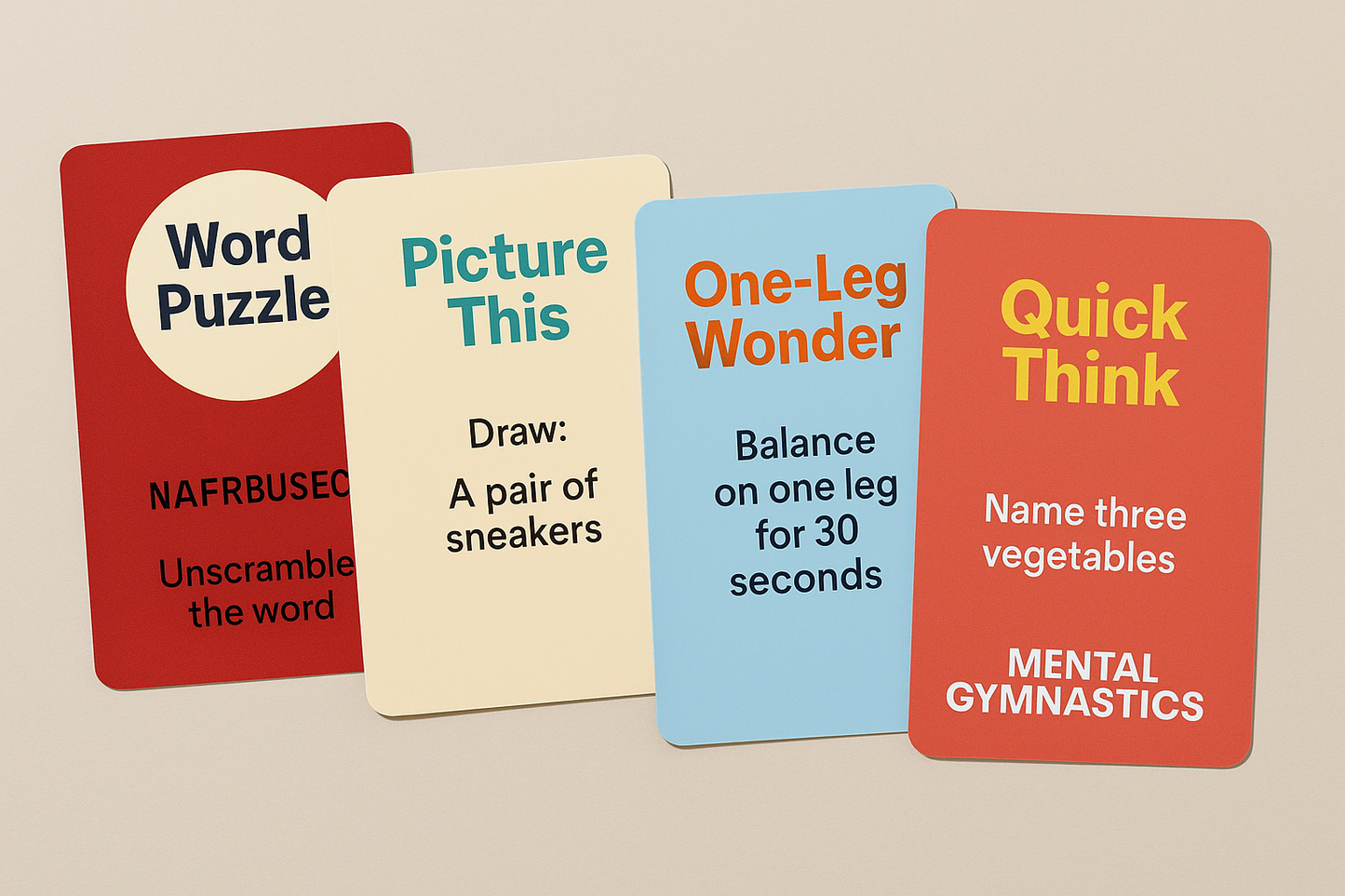 Mental Gymnastics™ – The Petty Puzzle Game for Smart Mouths