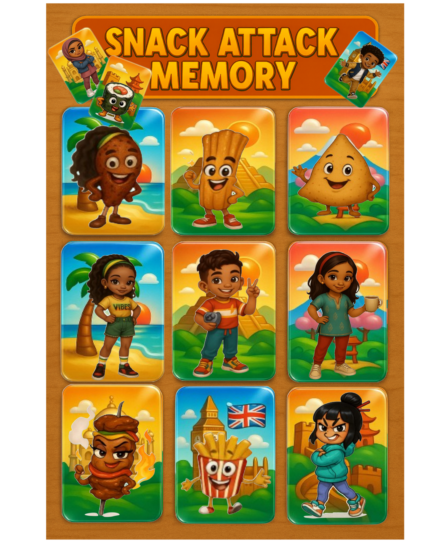 Snack Attack: World Tour – Game Night Mega Bundle