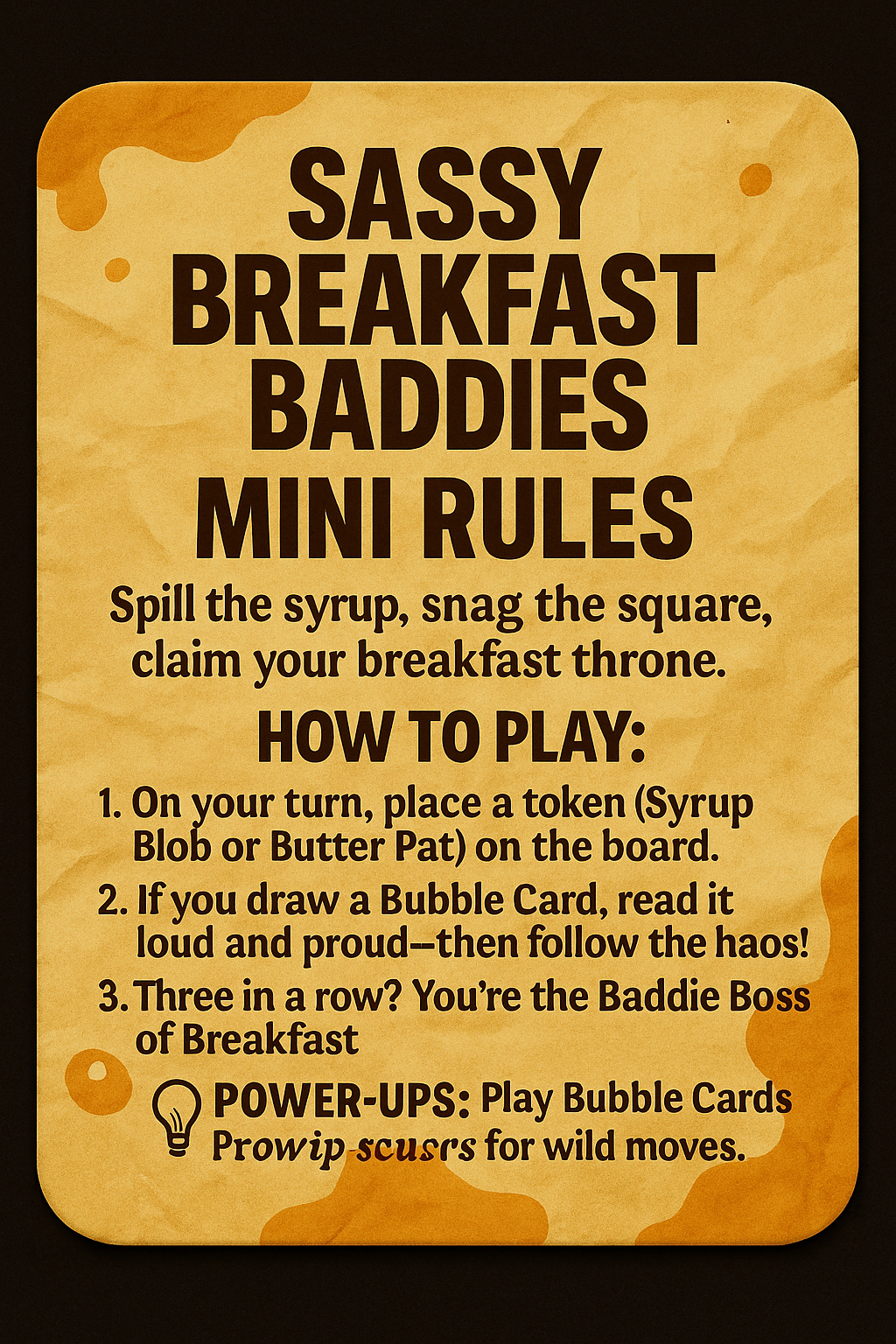 Sassy Breakfast Baddies