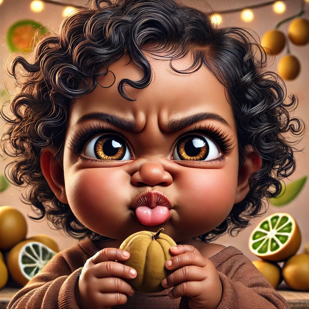 Pucker Up Ava's Sour Adventure Coloring Book