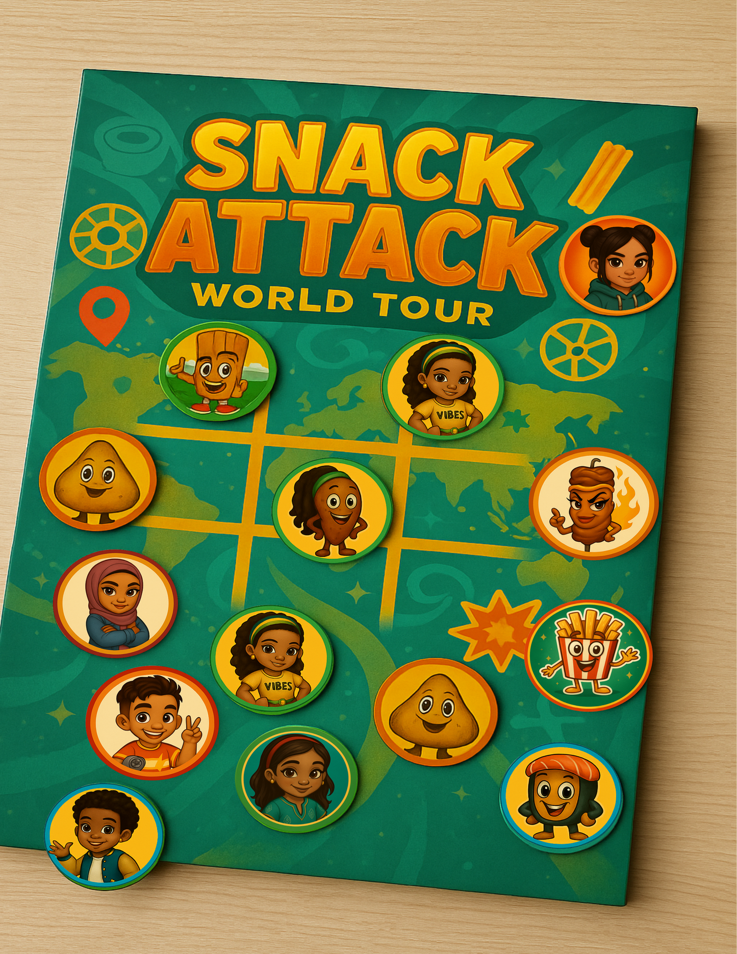 Snack Attack: World Tour – Game Night Mega Bundle
