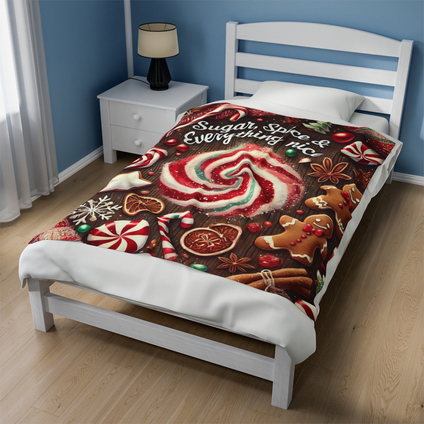 Sugar, Spice & Everything Nice Plush Blanket