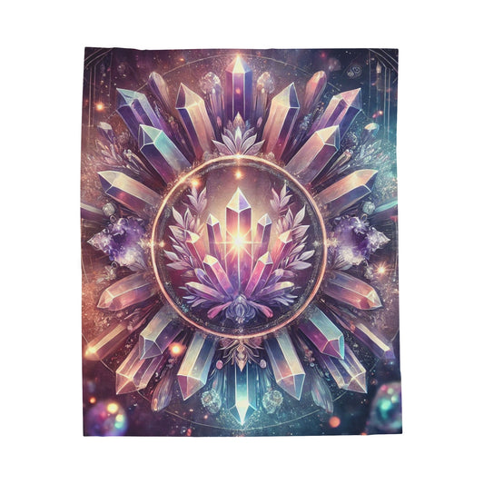 Crystal Energy Plush Blanket