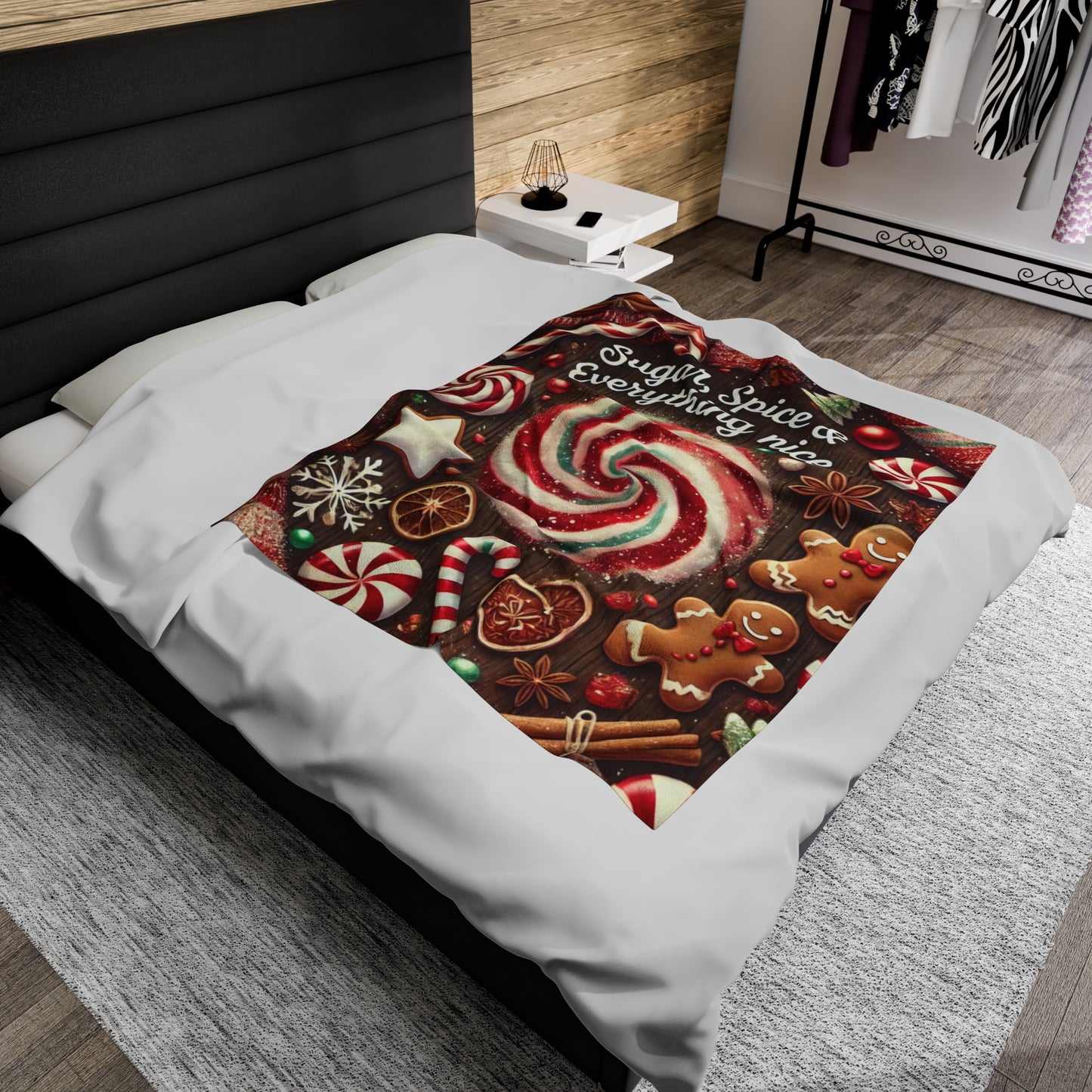 Sugar, Spice & Everything Nice Plush Blanket