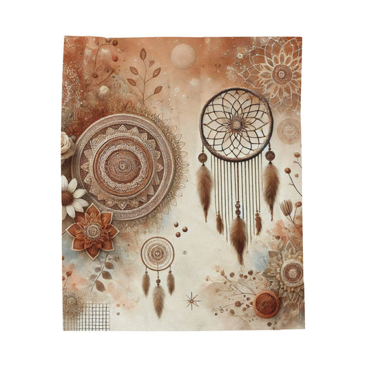 Boho Dream Plush Blanket