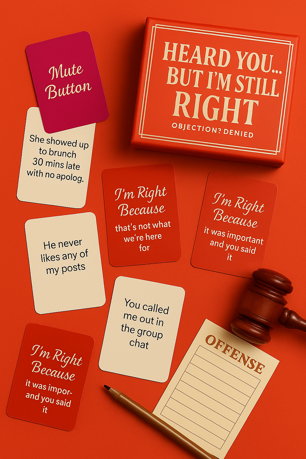 Heard You… But I’m Still Right: Objection? Denied.