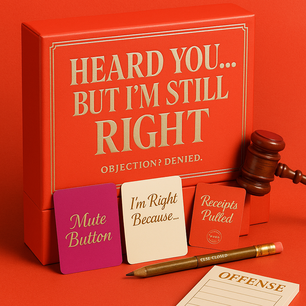 Heard You… But I’m Still Right: Objection? Denied.