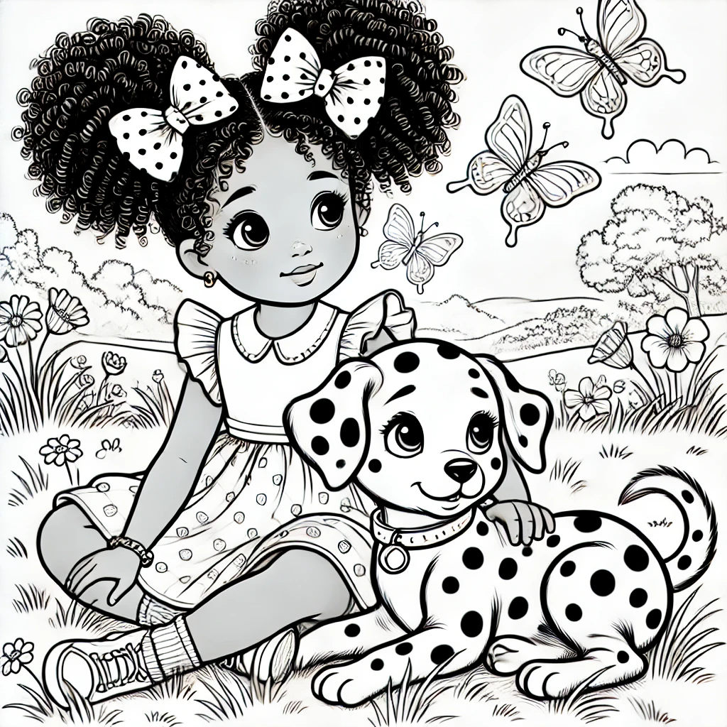 Nia & Rocky's Playful Coloring Adventures