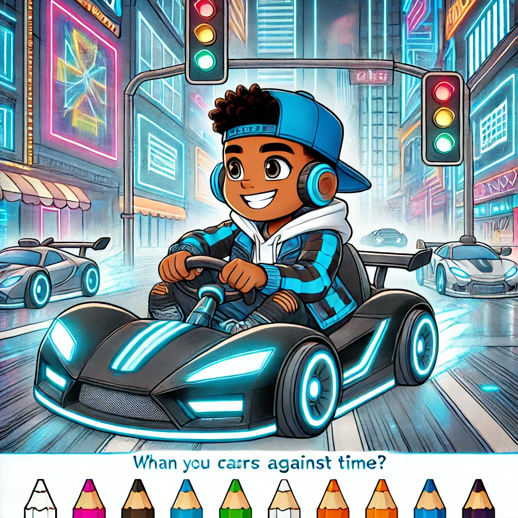 Level Up with Zayden A Video Game Coloring Adventure