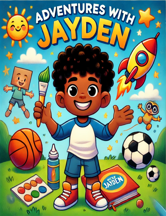 Adventures with Jayden: A Fun-Filled Coloring Book