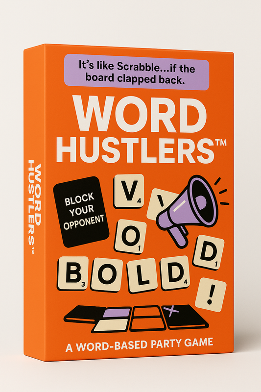 Word Hustlers™ – The Word Game With Sabotage Energy