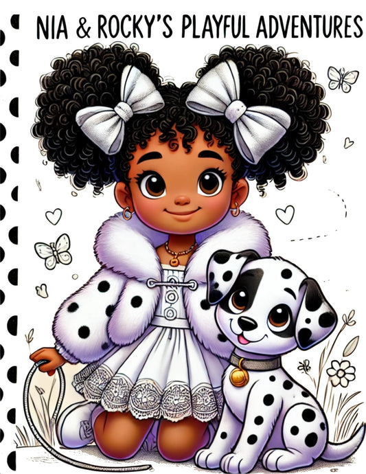 Nia & Rocky's Playful Coloring Adventures