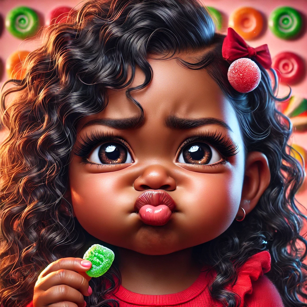 Pucker Up Ava's Sour Adventure Coloring Book
