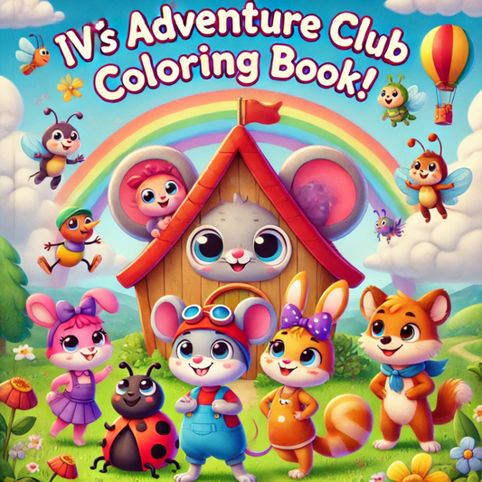IV's Adventure Club Coloring Book